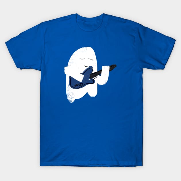 Playin' the Blues T-Shirt by The Dactyl